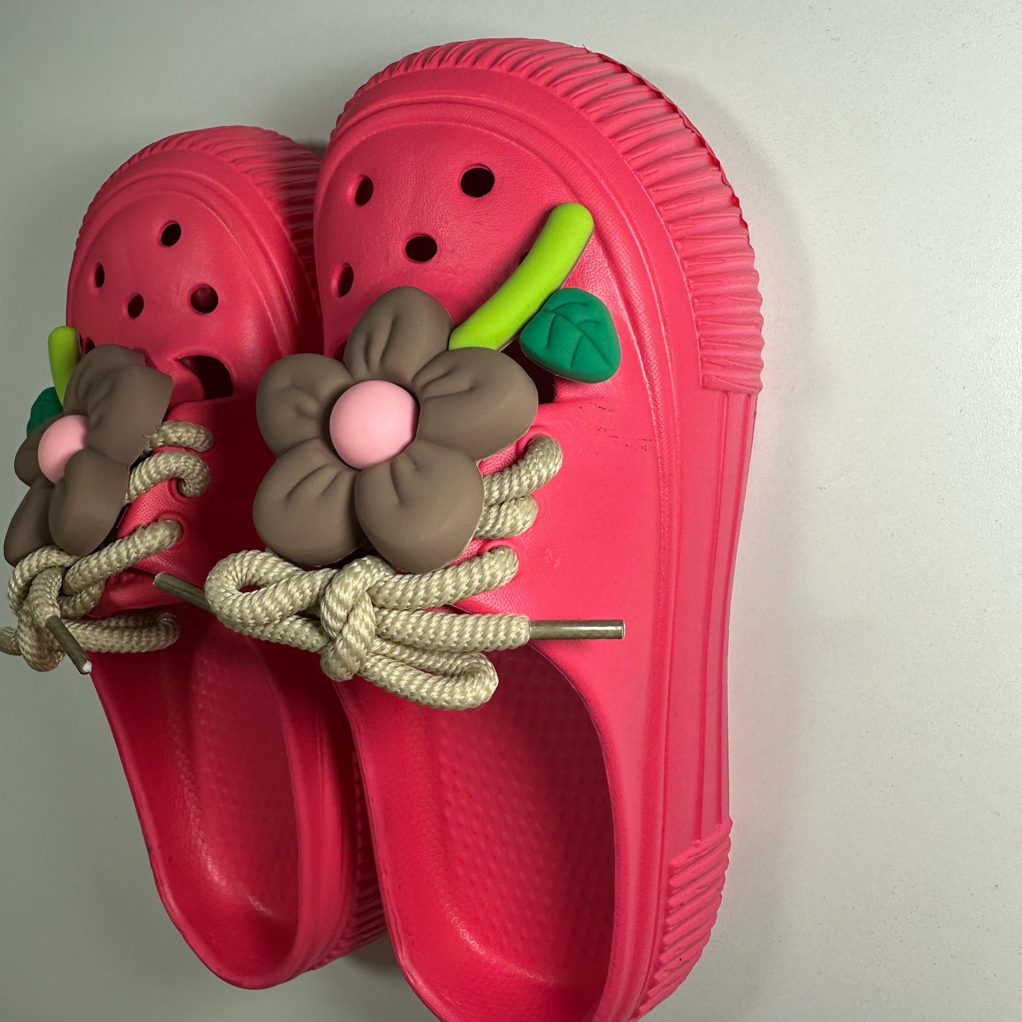 Fuchsia: Berry Pop Clog Sandals