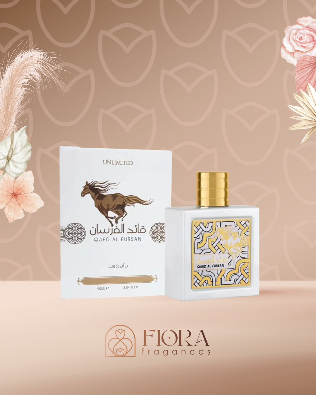 Árabe Qaed Al Fursan Unlimited By Lattafa EDP 90ml