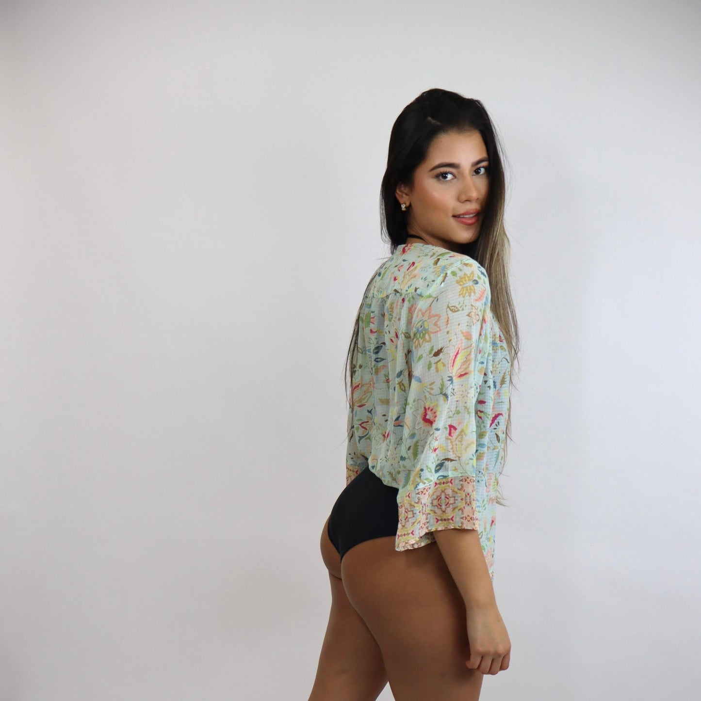 Flower Elegance Cover-Up