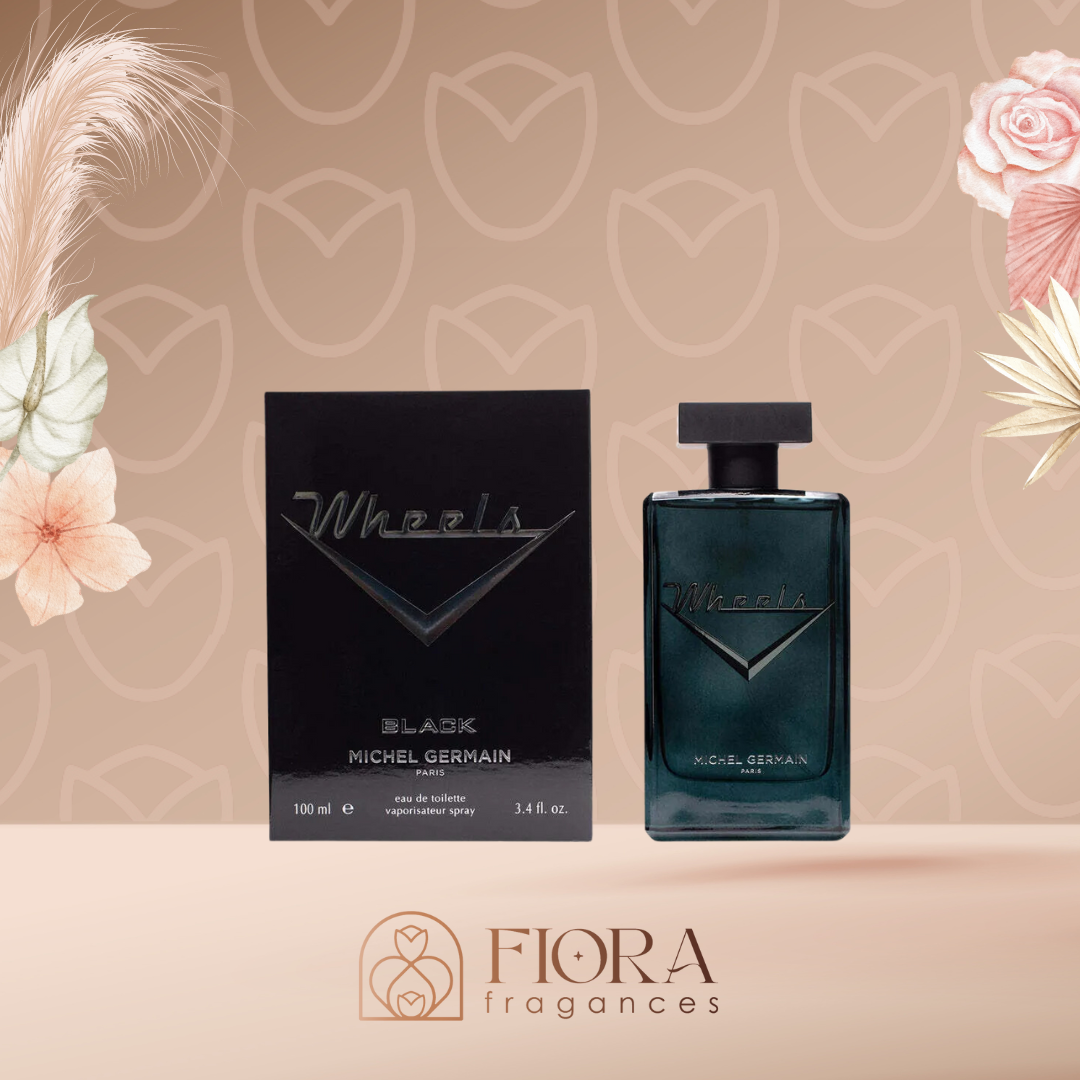 Michel Germain Wheels Black Cologne for Men 3.4 Oz