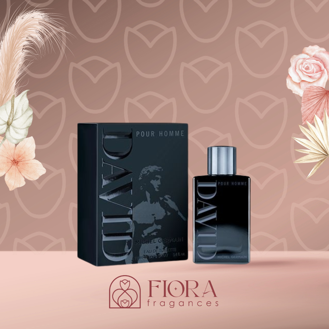 David Pour Homme Eau de Toilette Spray 3.4 Oz