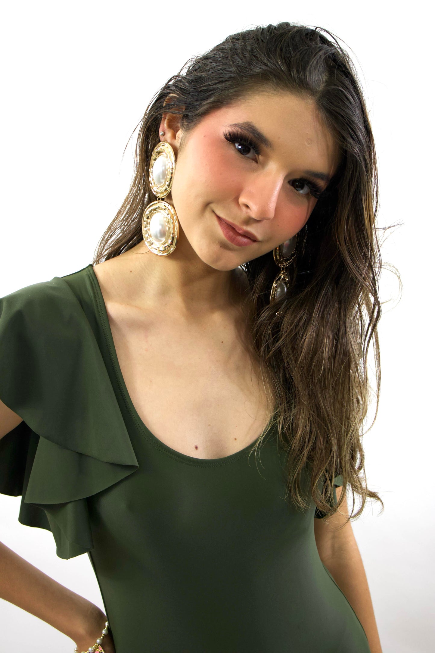 Emerald Glow One-Piece