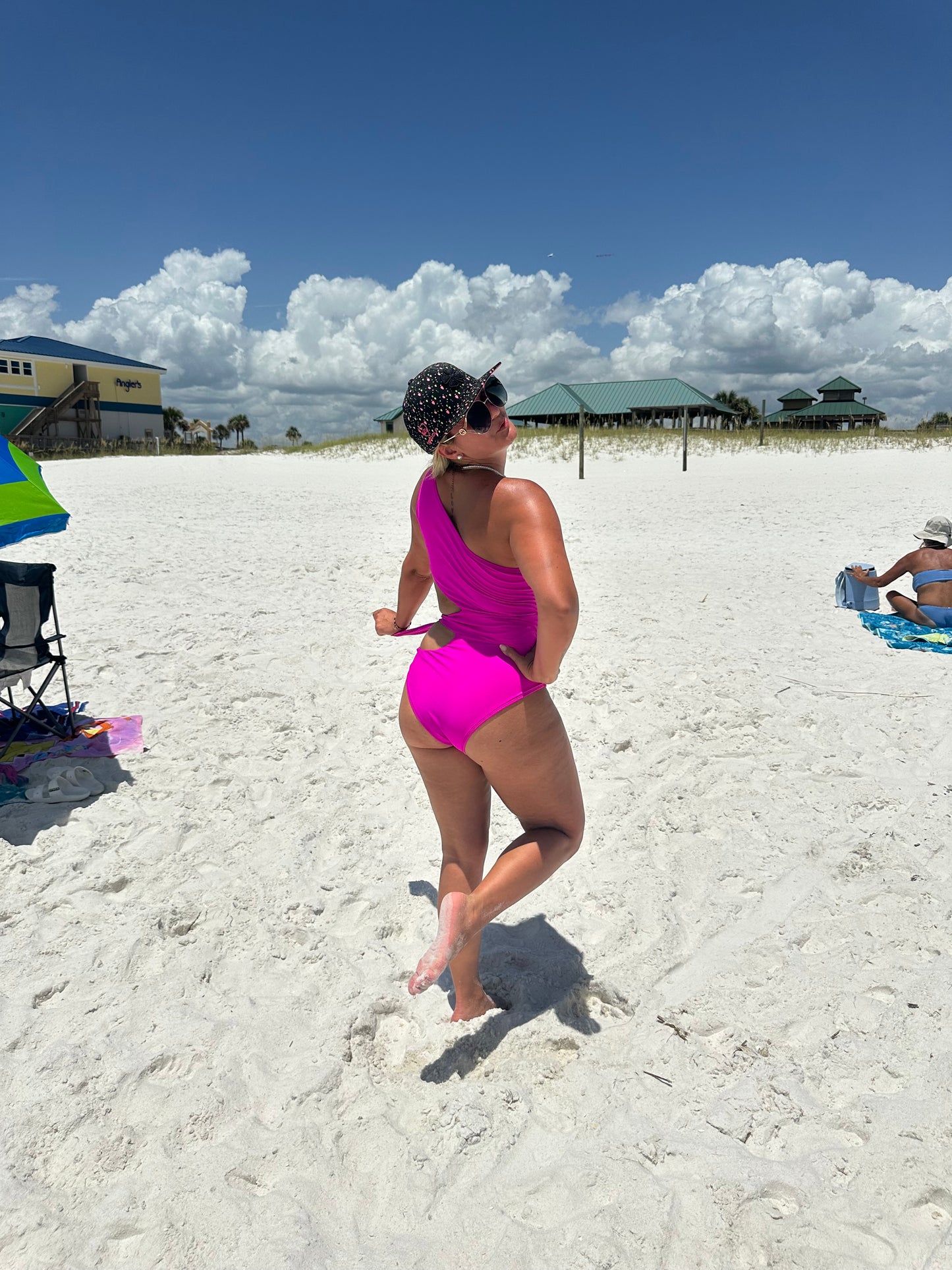 Radiant Magenta One-Piece