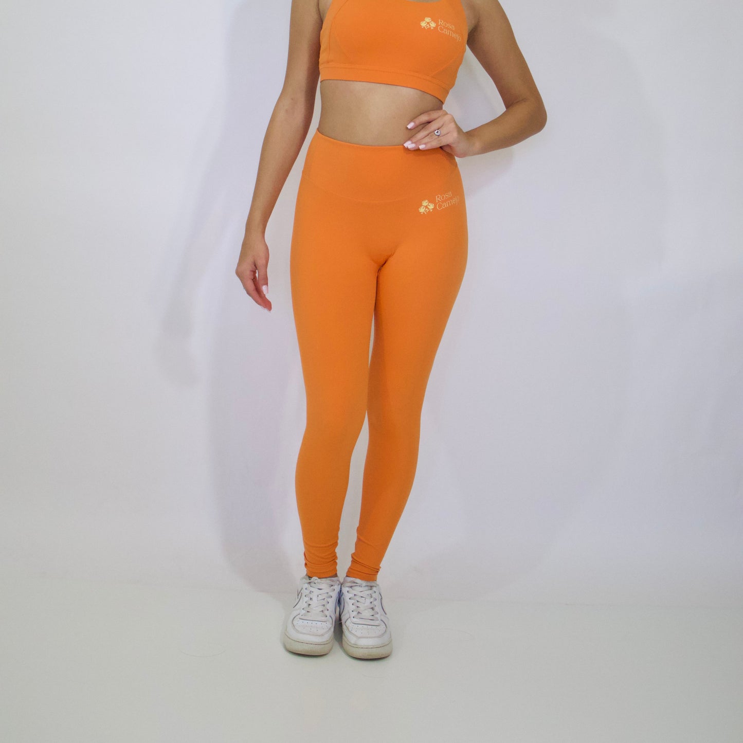 Orange Motion Leggins