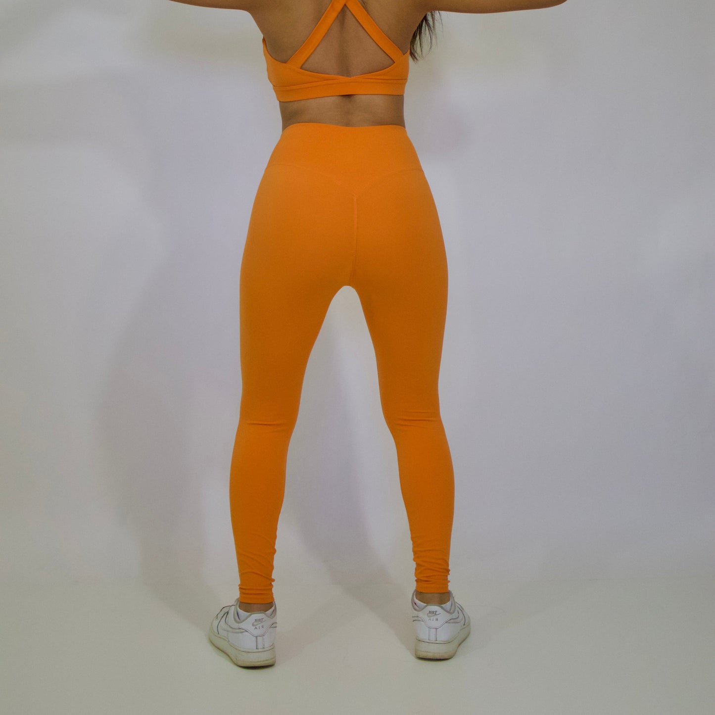 Orange Motion Leggins