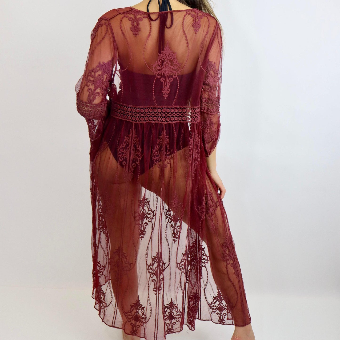Red Wine Cover-Up